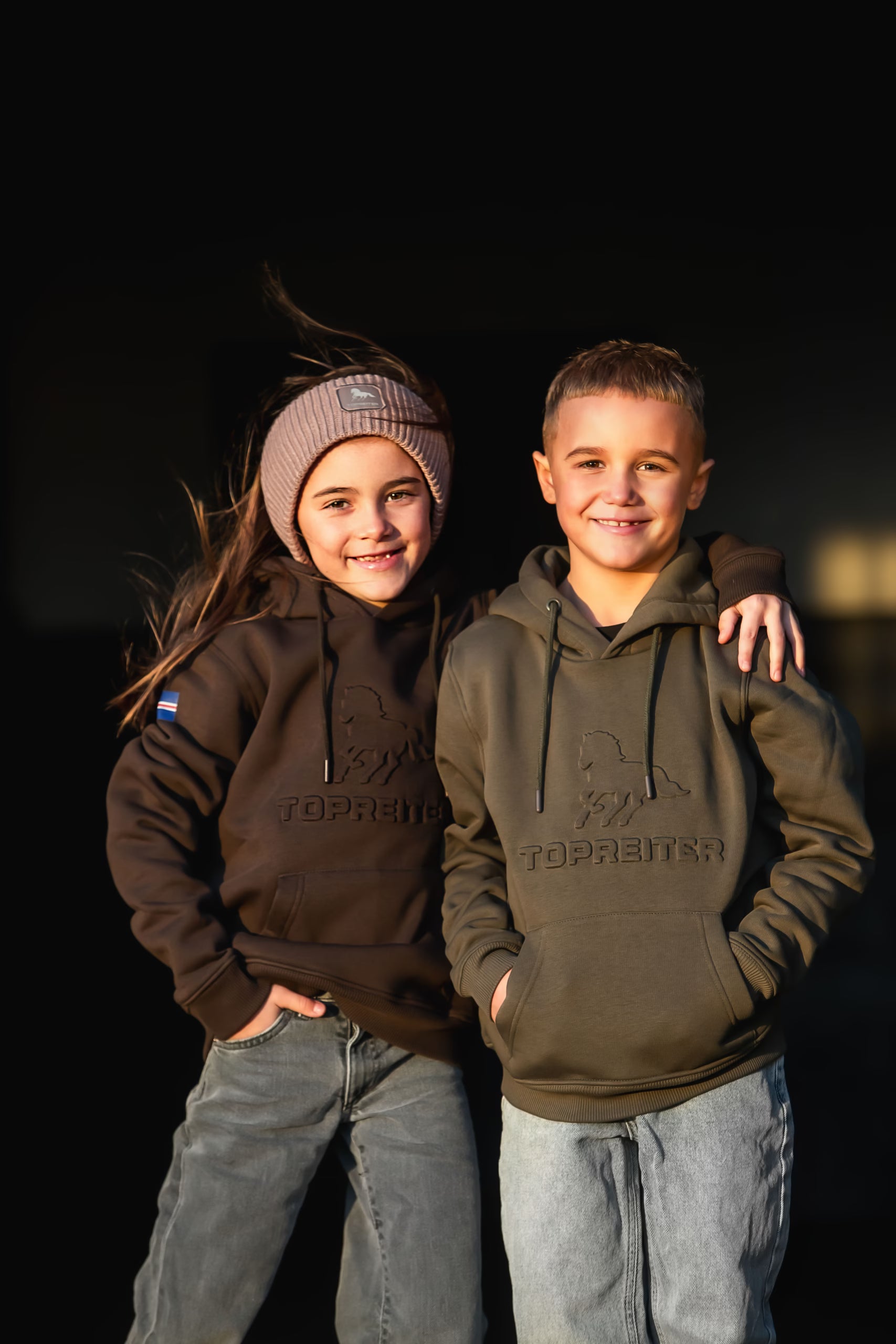 TOP REITER 3D Hoddie ”Børn”