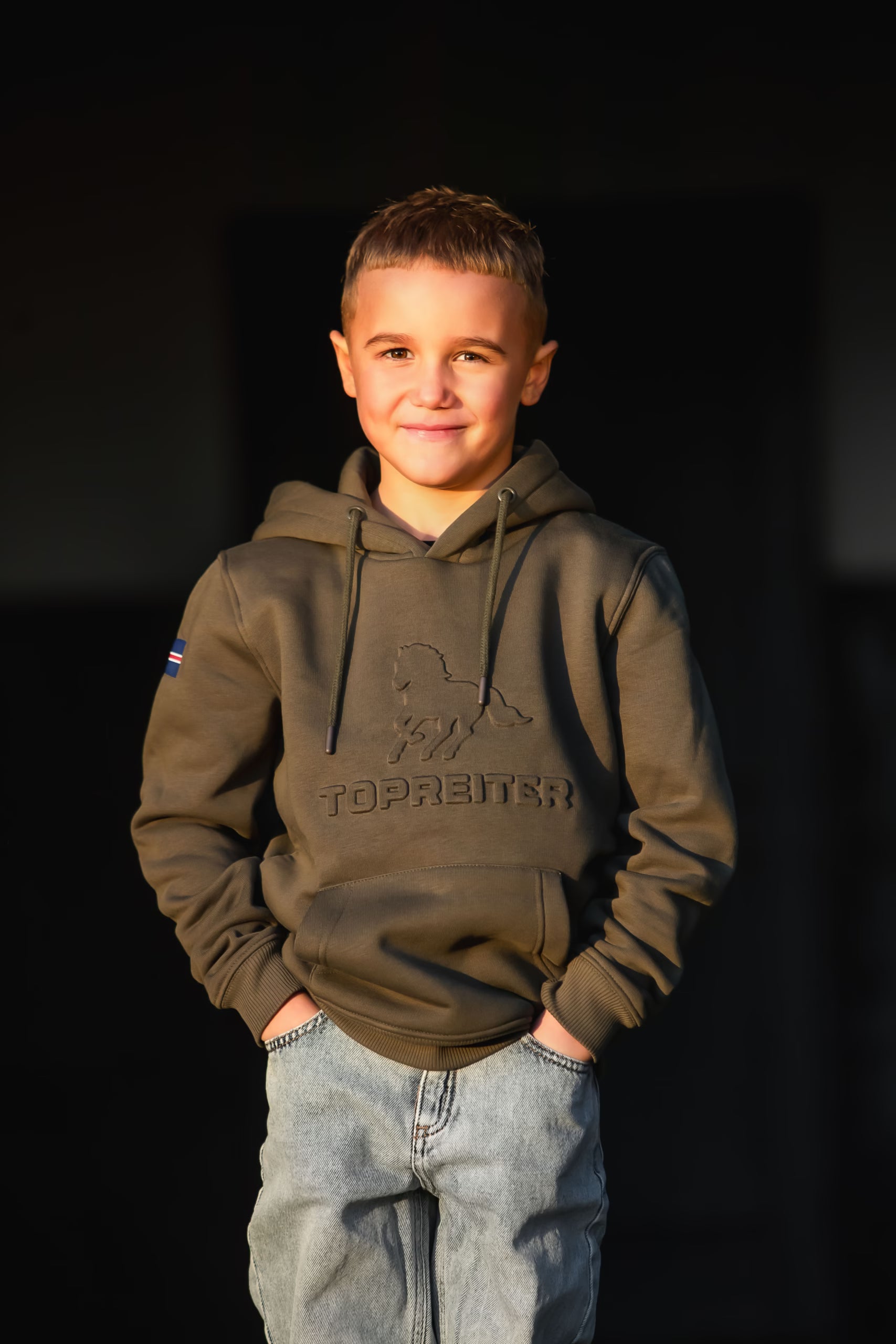 TOP REITER 3D Hoddie ”Børn”