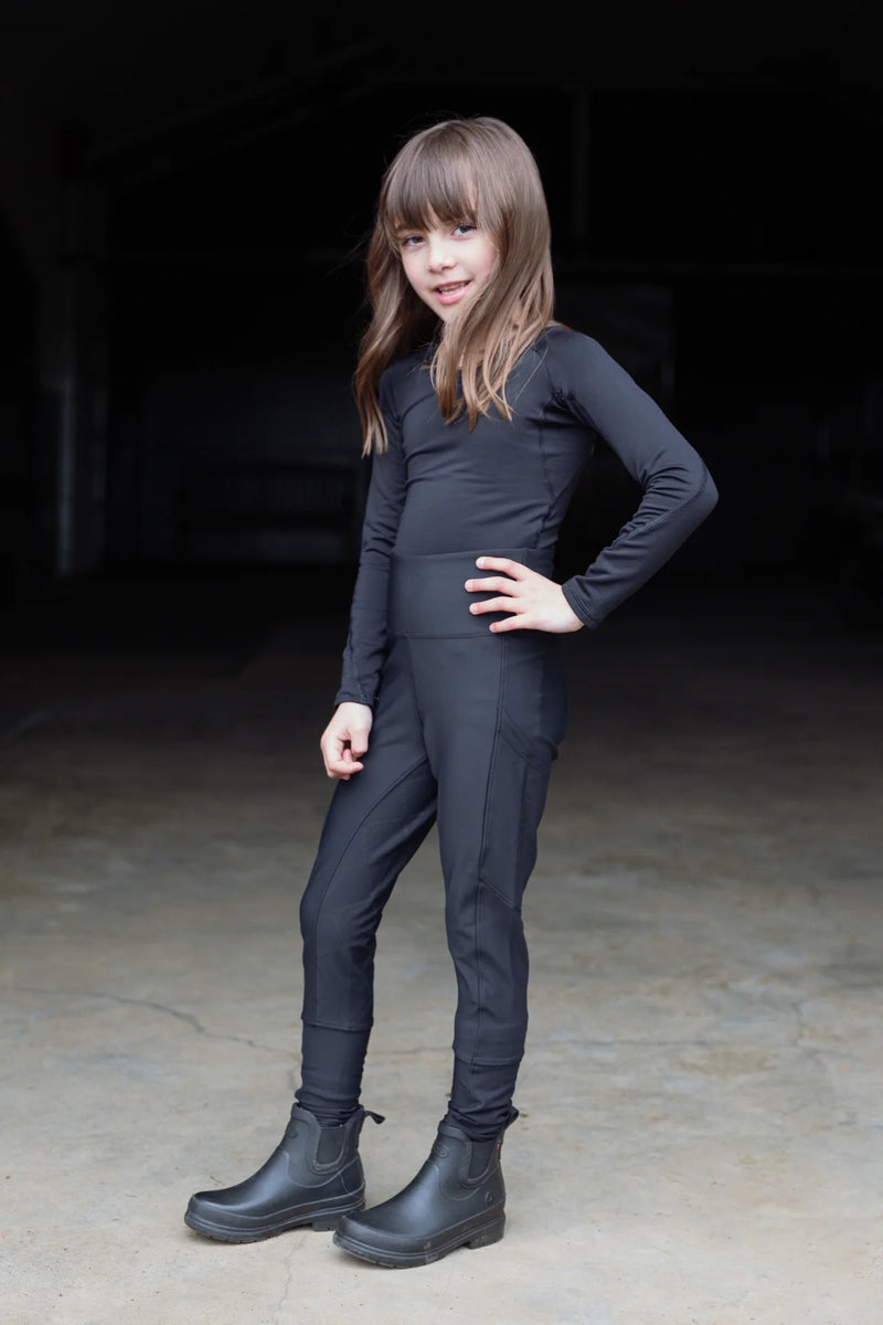 Hestur Riding Leggings Børn