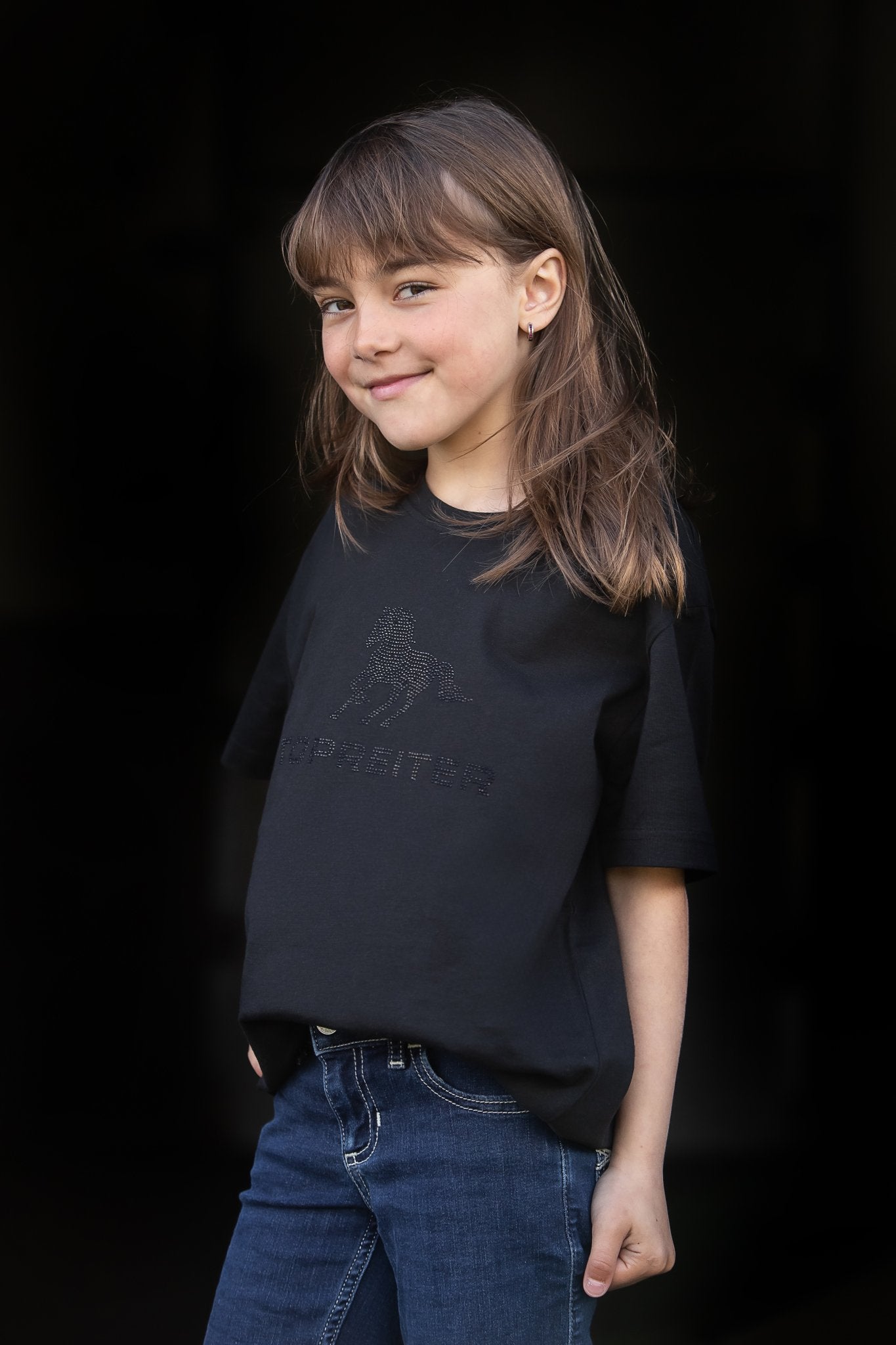 Glitter Logo T-Shirt Kids