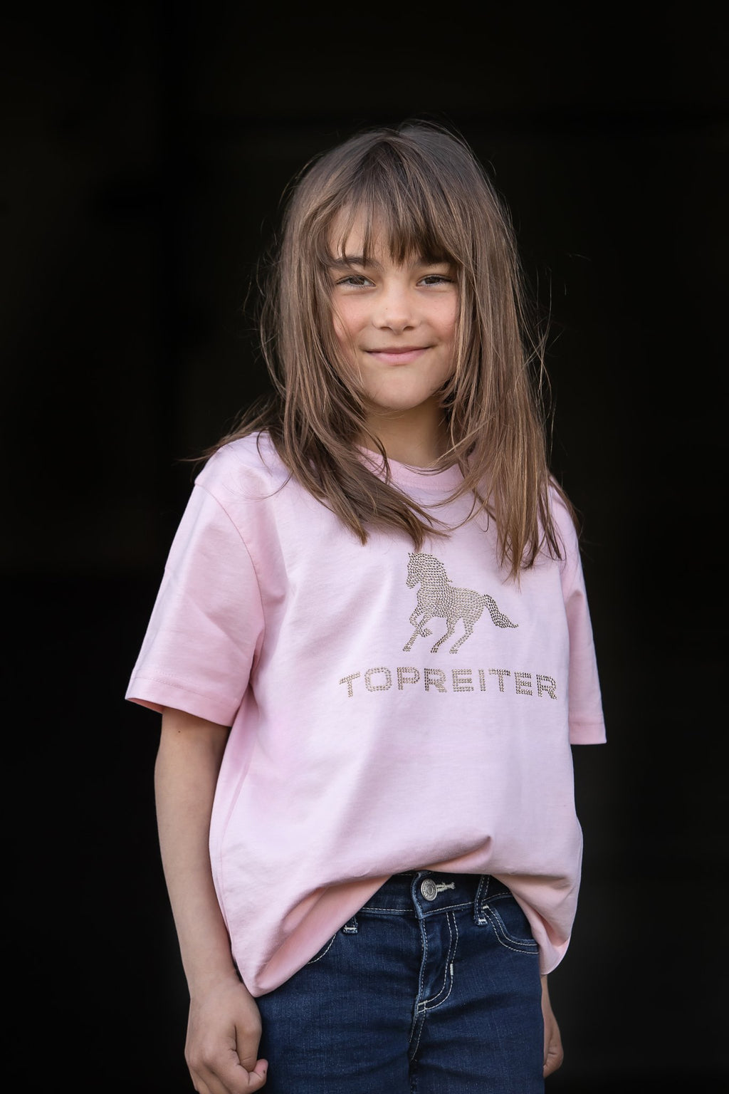 Glitter Logo T-Shirt Kids