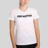 TOP REITER T-shirt VON dame – Hvid